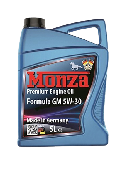 Моторное масло Monza Formula GM 5W30, 5л